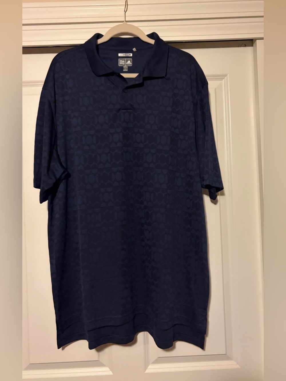 Adidas Men’s Climacool Navy Polo, XXL
